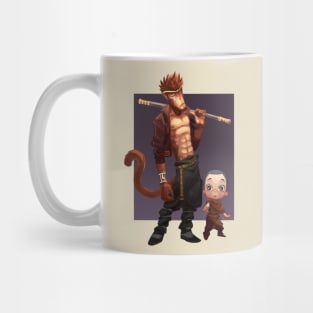 Monkey King cyberpunk Mug